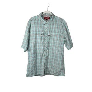 Simms Outdoor Fishing Performance Button Front Shirt